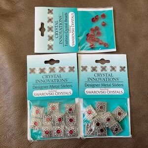 Crystal Innovations Swarovski Crystal jewelry making lot. - SIAM